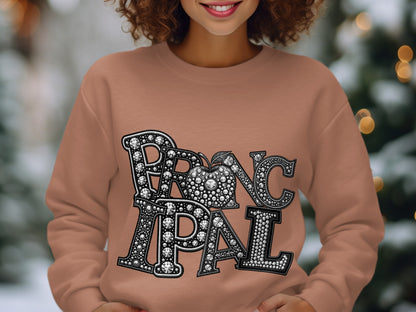 Glamorous Rhinestone Principal Sweatshirt