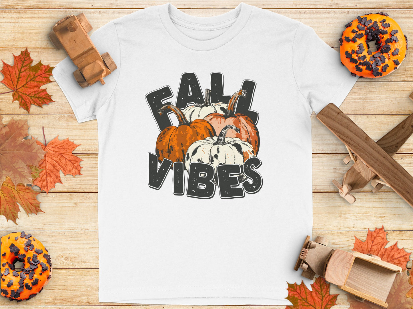 Fall Vibes Graphic Tee Perfect for Autumn