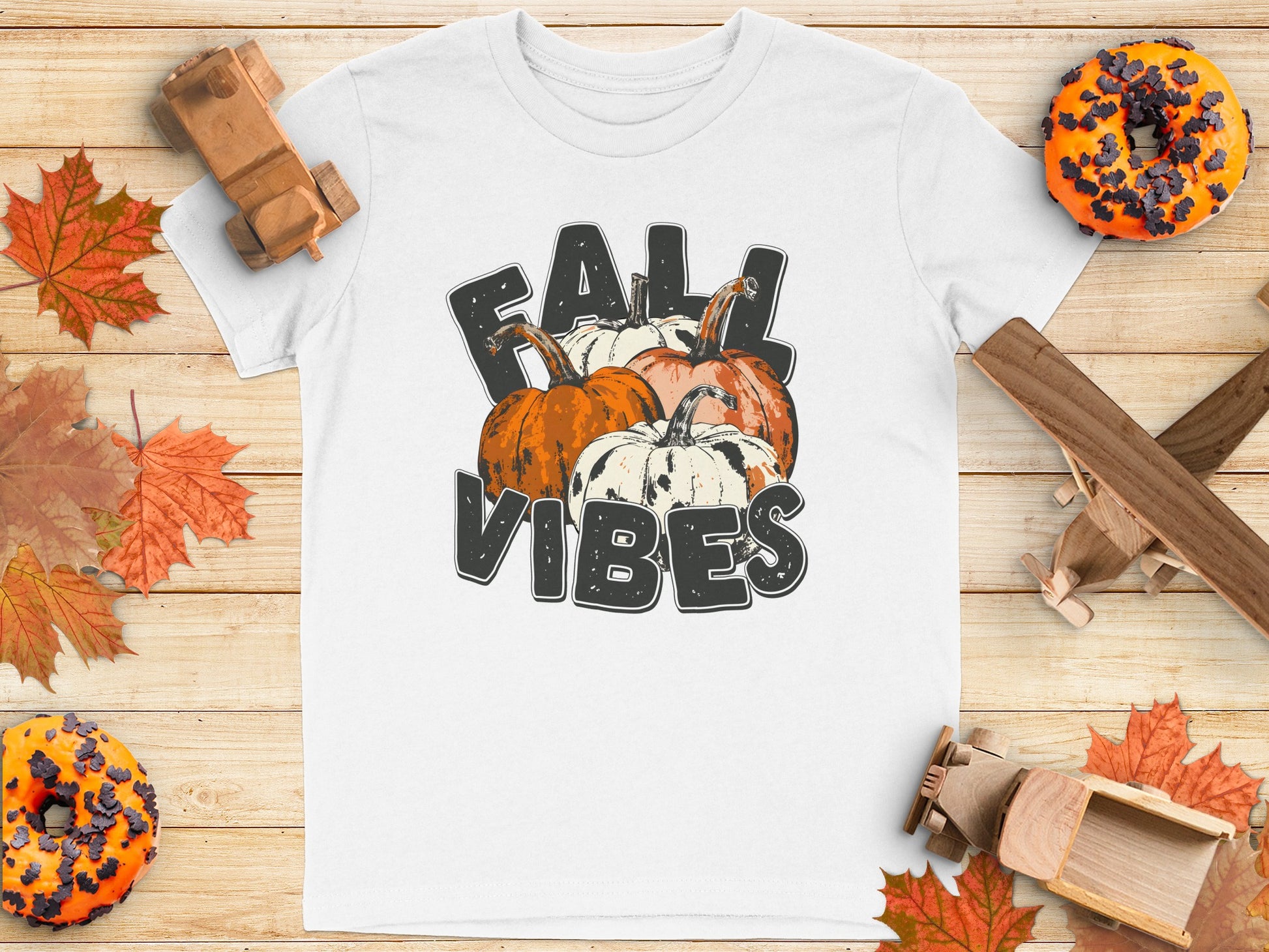 Fall Vibes Graphic Tee Perfect for Autumn