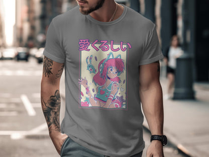 Anime Girl Graphic Illustration Unisex T-shirt