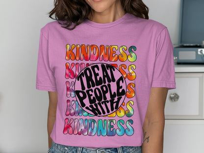 Kindness Treat People With Kindness Graphic Tee