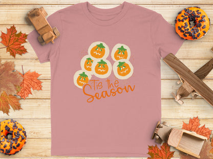 Tis The Season Pumpkin Design T-Shirt Product