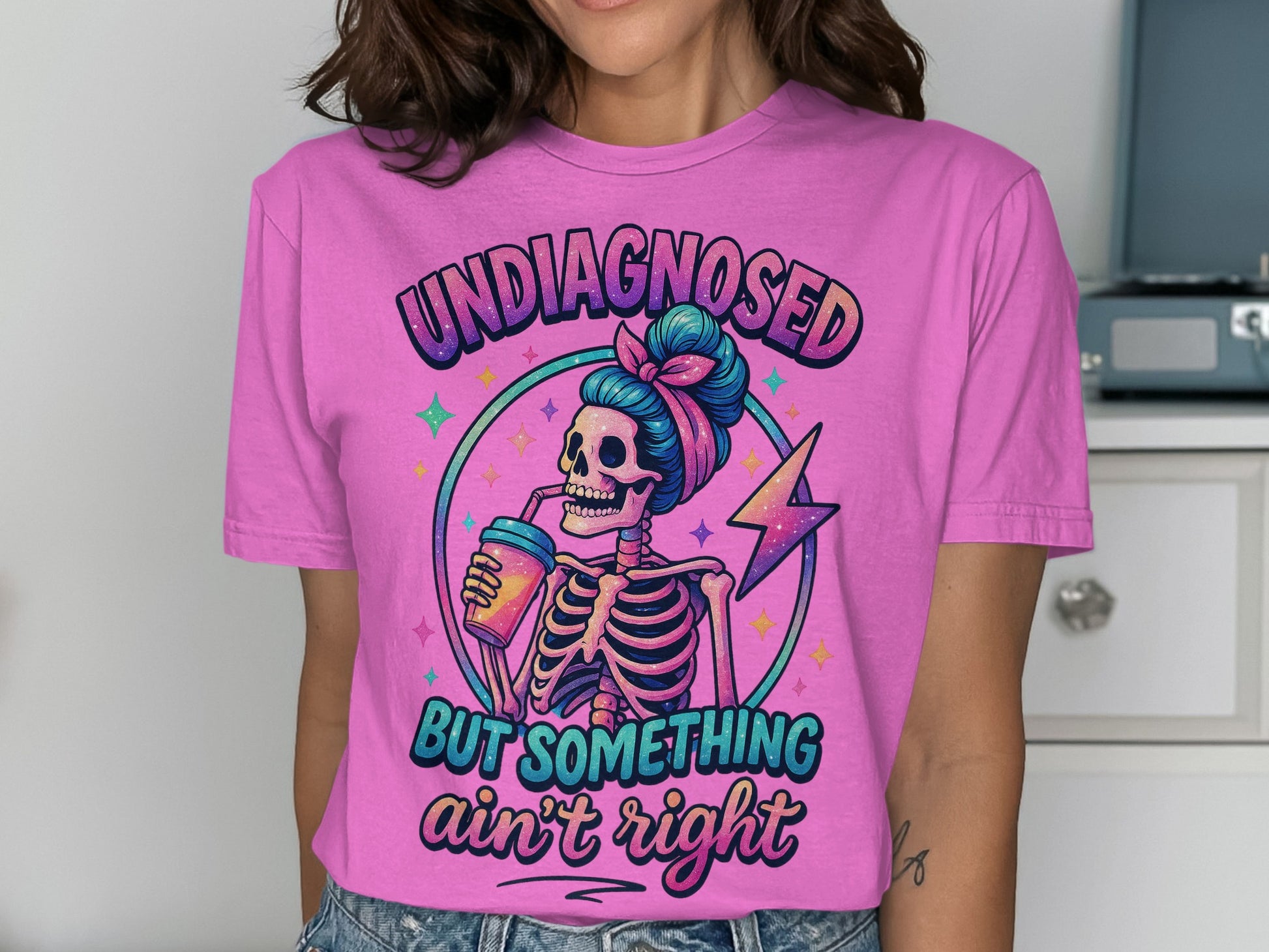 Undiagnosed But Something Ain't Right graphic tee