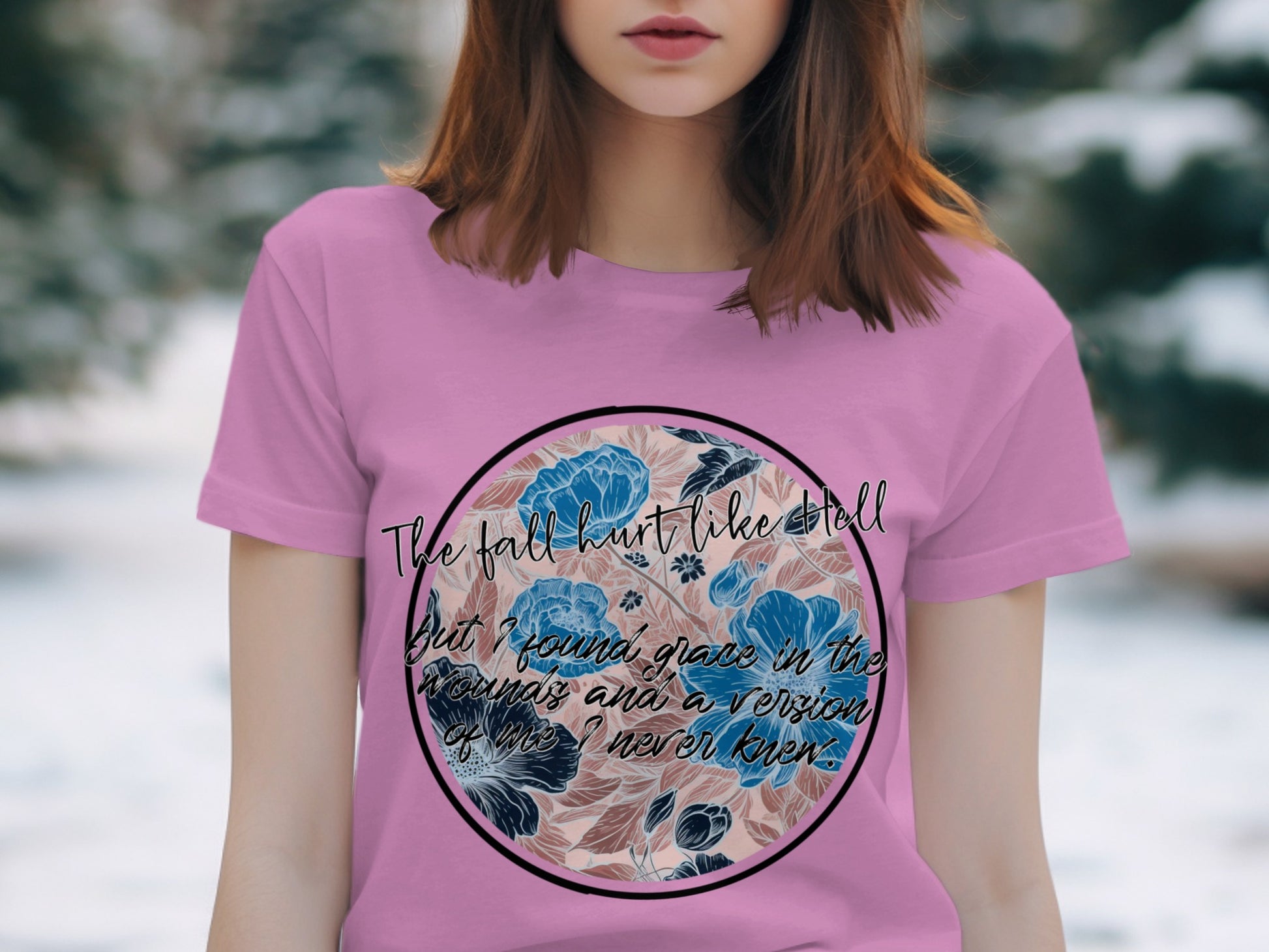 The Fall Hunt Like Hell Found Glass In the Flowers Shirt