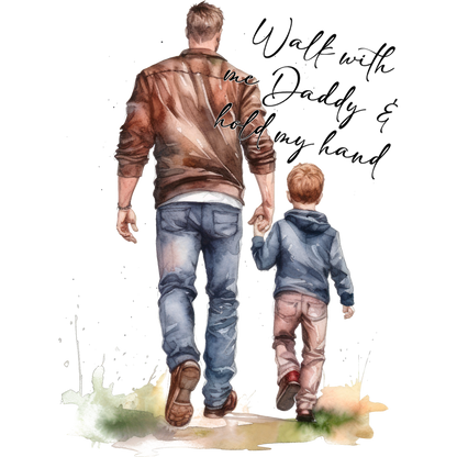 Walk with me Daddy & hold my hand product