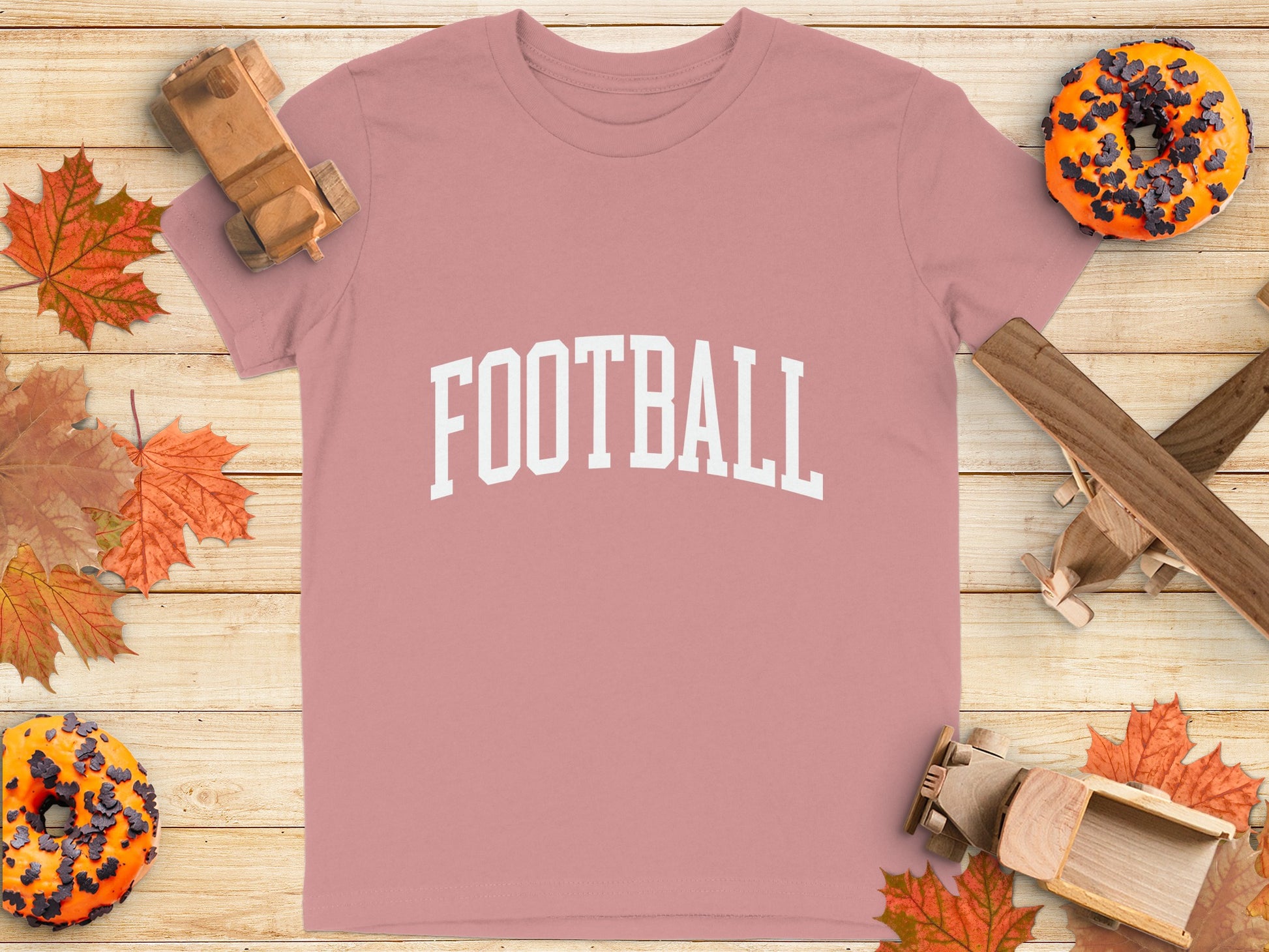 Football Themed Graphic T-Shirt Casual Product