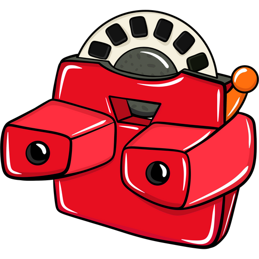 Classic Red Viewfinder Toy Camera for Kids