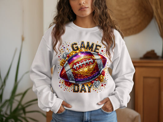 Game Day Football Graphic Sweatshirt product type
