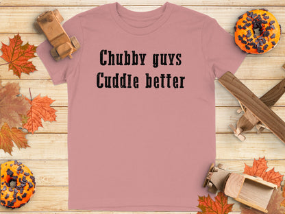 Chubby Guys Cuddle Better Graphic T-shirt