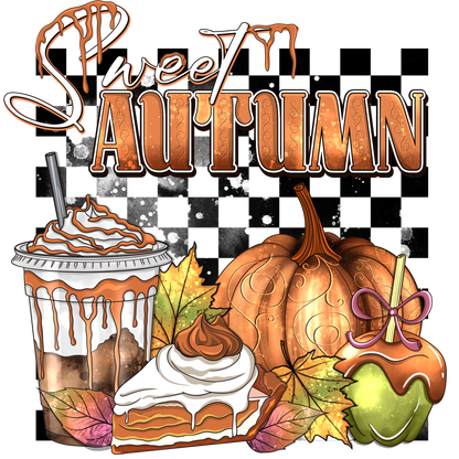 Sweet Autumn Seasonal Treats Illustration product