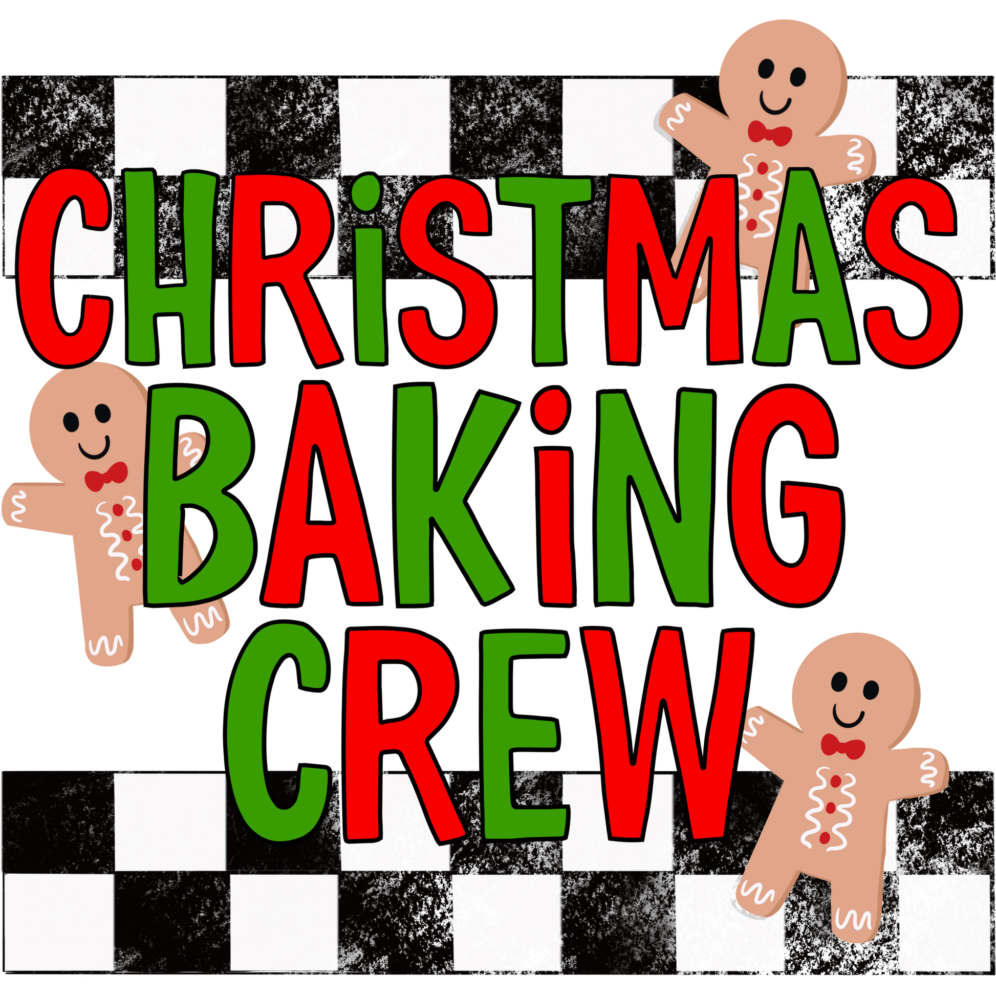 Christmas Baking Crew festive decoration product