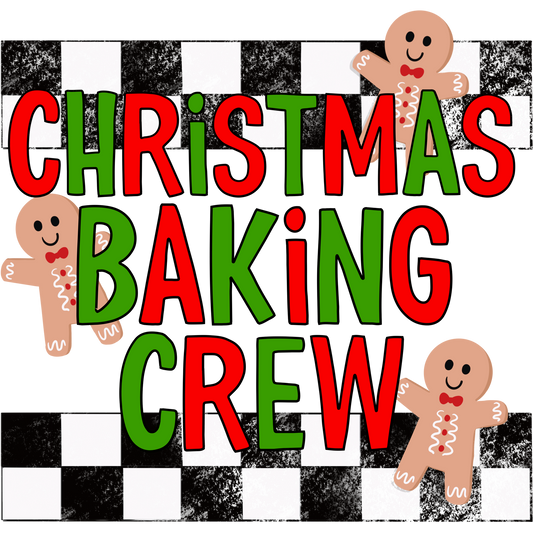 Christmas Baking Crew festive decoration product