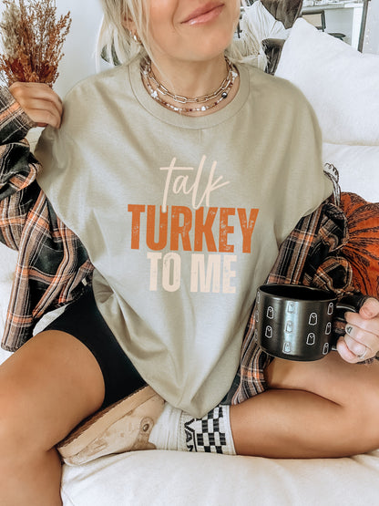 Talk Turkey To Me Graphic Tee Product