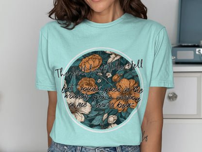 The fall hurt like hell but I found grace t-shirt