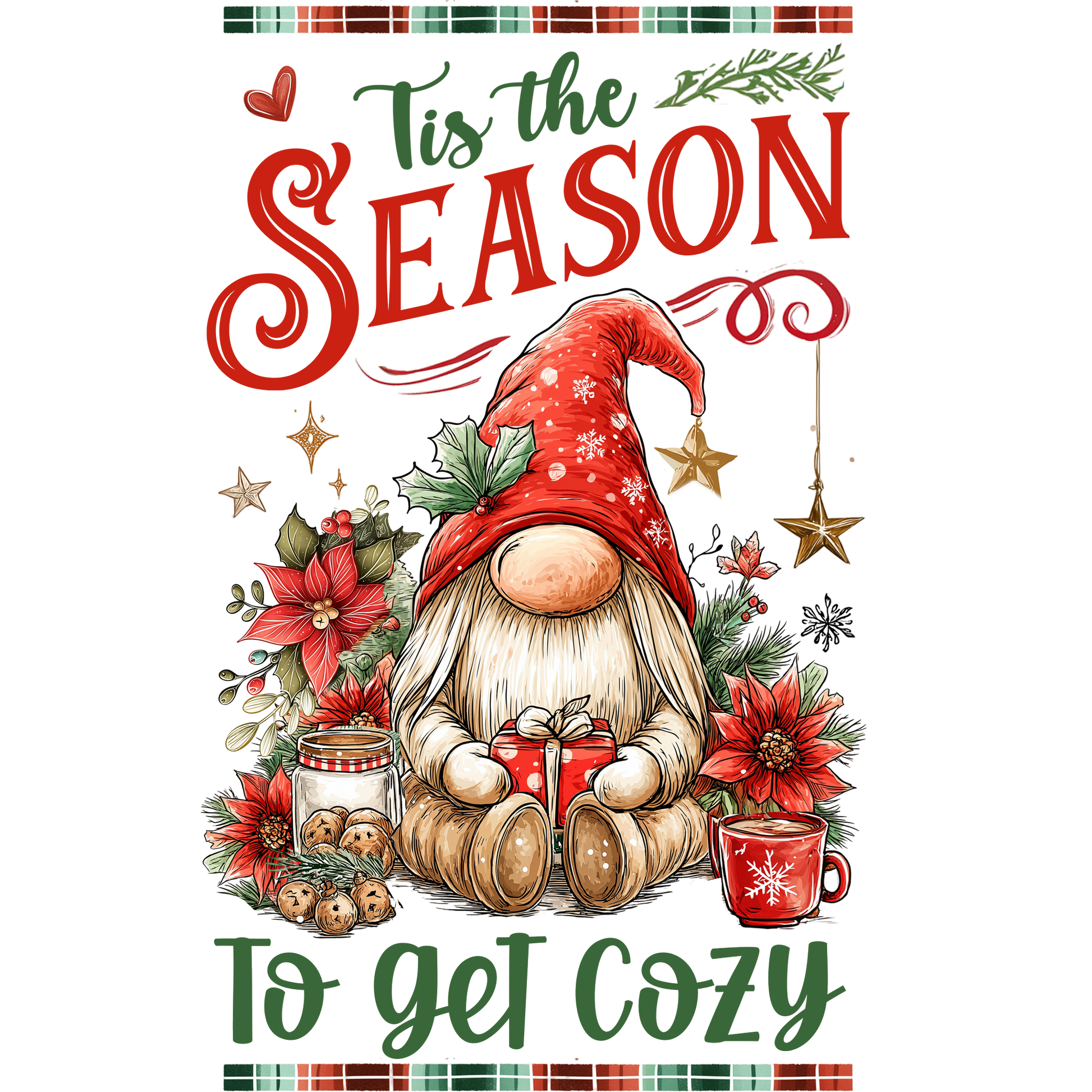 Cozy Holiday Gnome Christmas Decoration