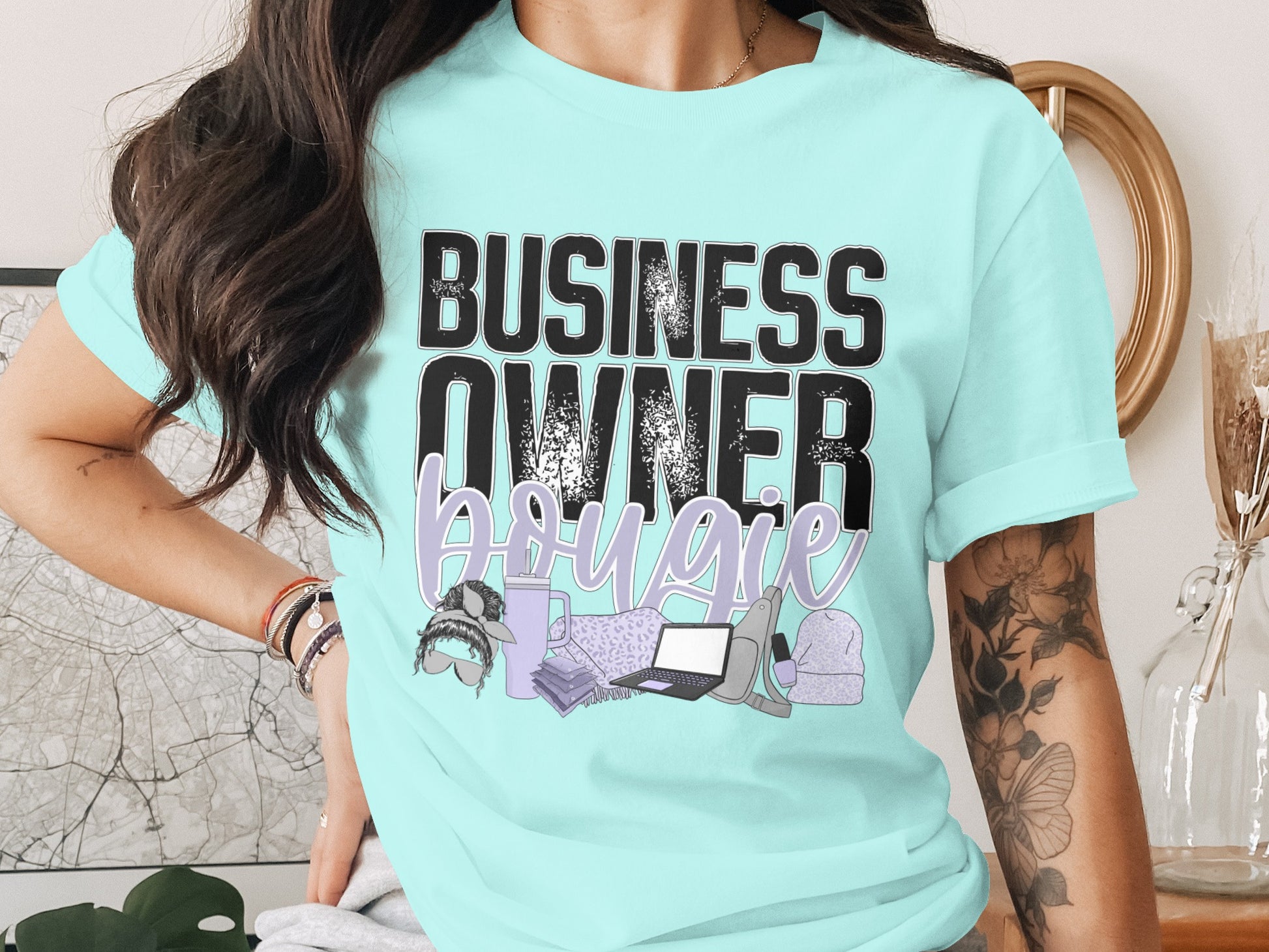Business Owner Bougie Graphic Tee for Entrepreneurs