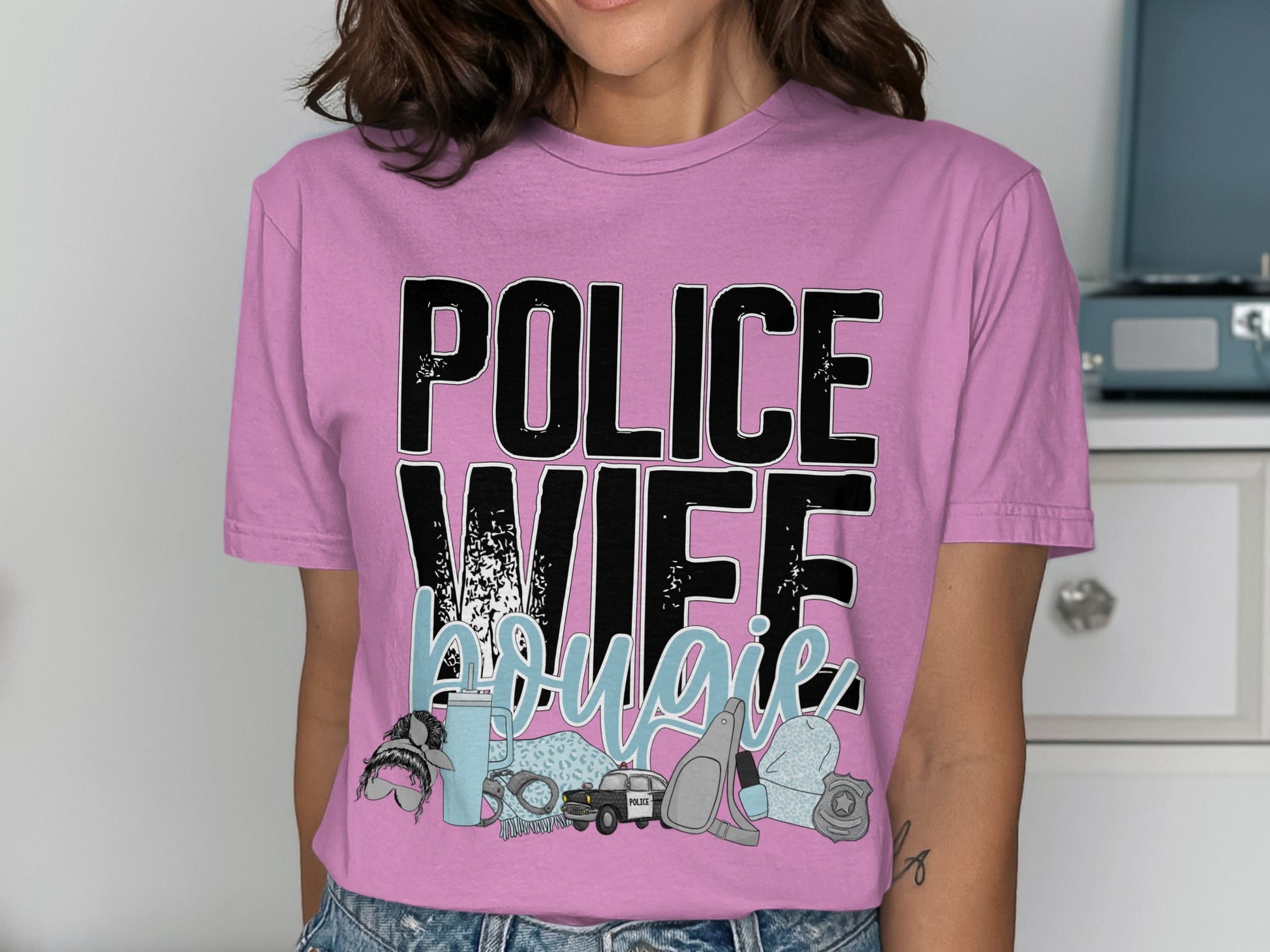 Police Wife Bougie Graphic Tee