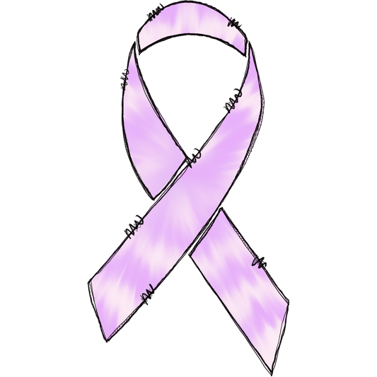 Support Awareness Pastel Lavender Ribbon product