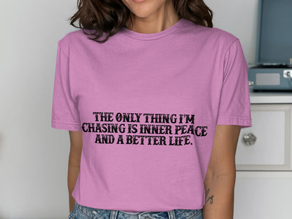 Inspirational Quote Casual Wear T-Shirt