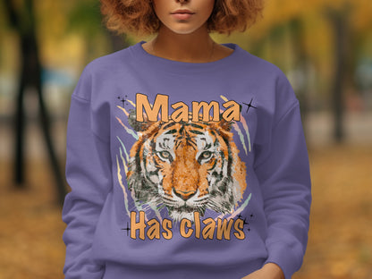 Mamà Has Claws Handcrafted Giftable Sweatshirt