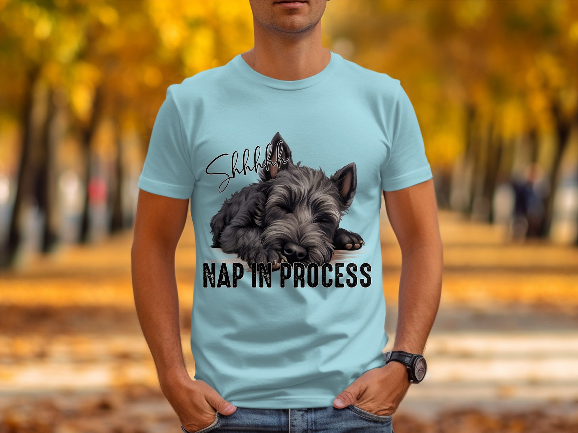 Shhhhh Nap in Process Graphic Tee Product