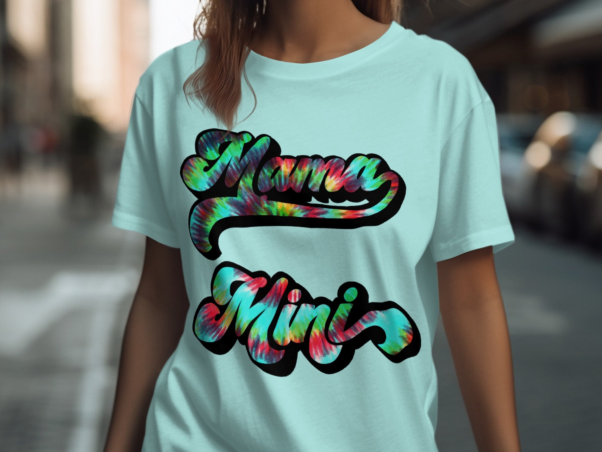 Vibrant Mama Mini Graphic Statement T-shirt