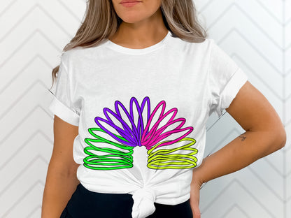 Colorful Abstract Design Women's T-Shirt