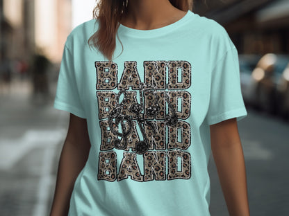 Funky Band Design T-Shirt for Music Enthusiasts