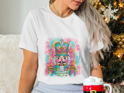 Colorful Artistic Nutcracker Graphic Tee