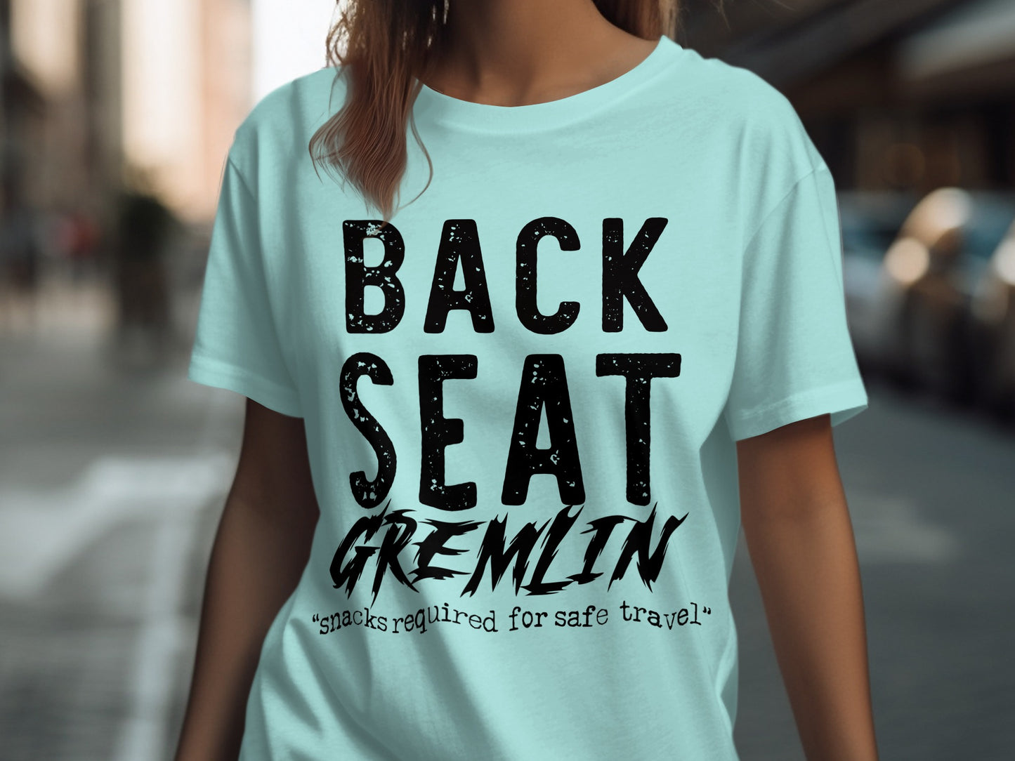 Back Seat Gremlin Snacks Required for Safe Travel Tee