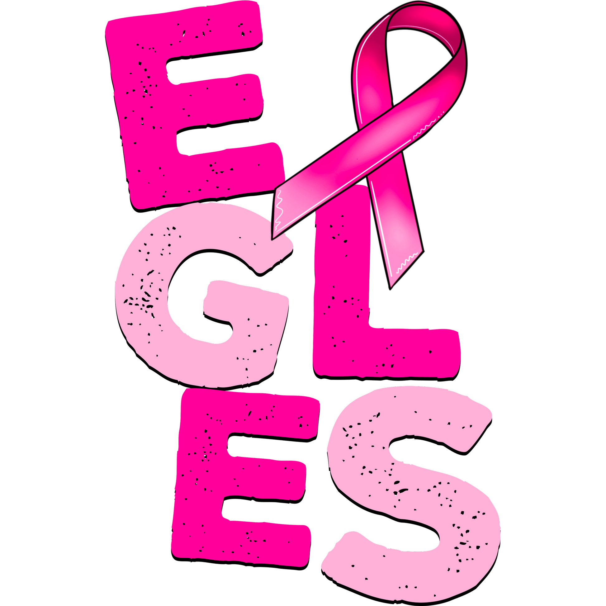 Breast Cancer Awareness Eagles Graphic Product