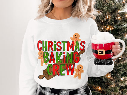 Christmas Baking Crew Holiday Sweatshirt Product