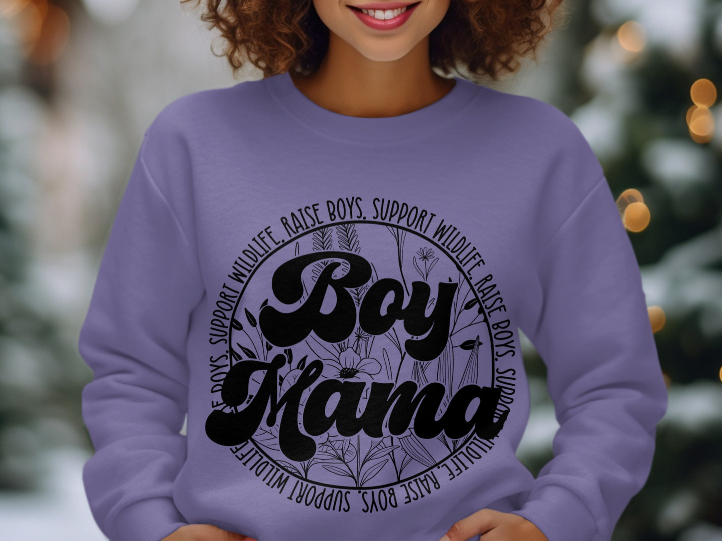 Boy Mama Support Wildlife Raise Boys product