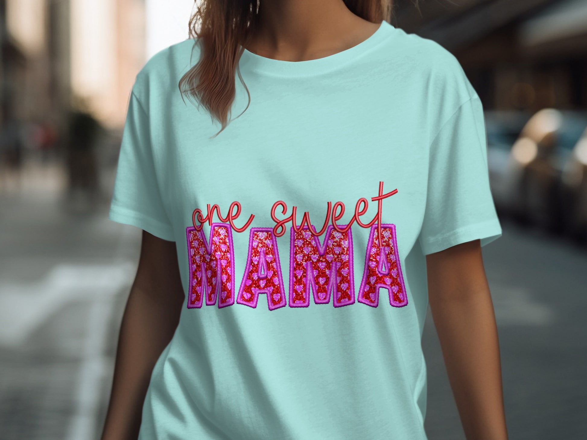 One Sweet Mama Graphic Tee Shirt for Mothers