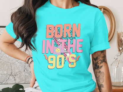 Born in the 90's Retro Nostalgia T-Shirt