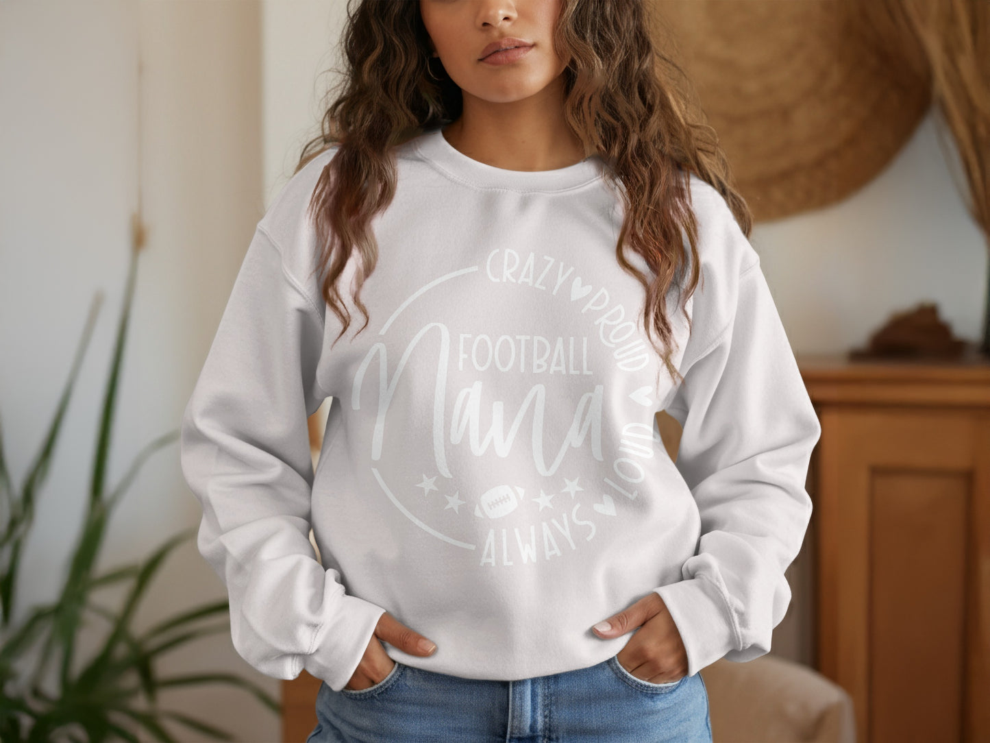 Women's Crazy Proud Football Nana Sweatshirt product