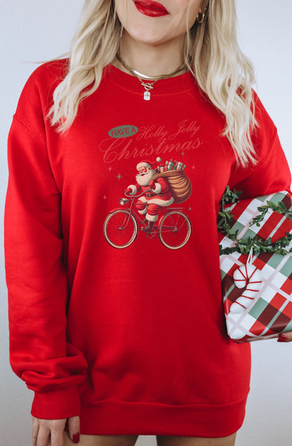 Have a Holly Jolly Christmas Santa Sweater