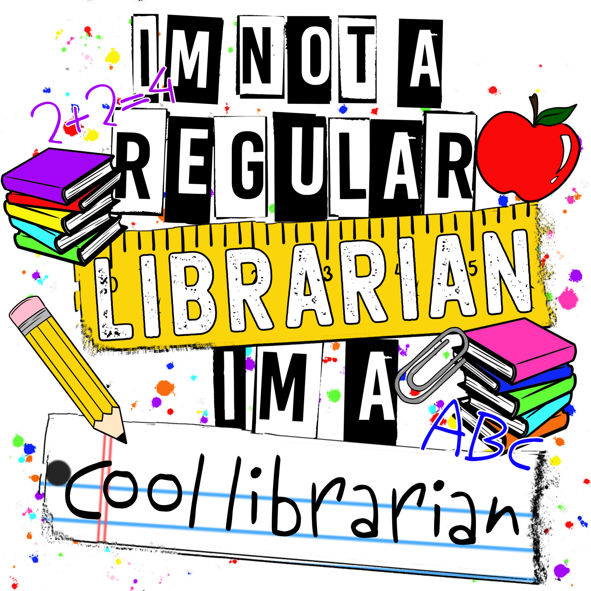 I'm Not A Regular Librarian I'm A Cool Librarian product