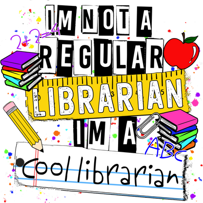 I'm Not A Regular Librarian I'm A Cool Librarian product