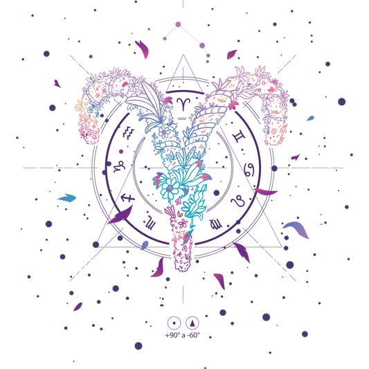 Aries Zodiac Sign Mandala Artwork product