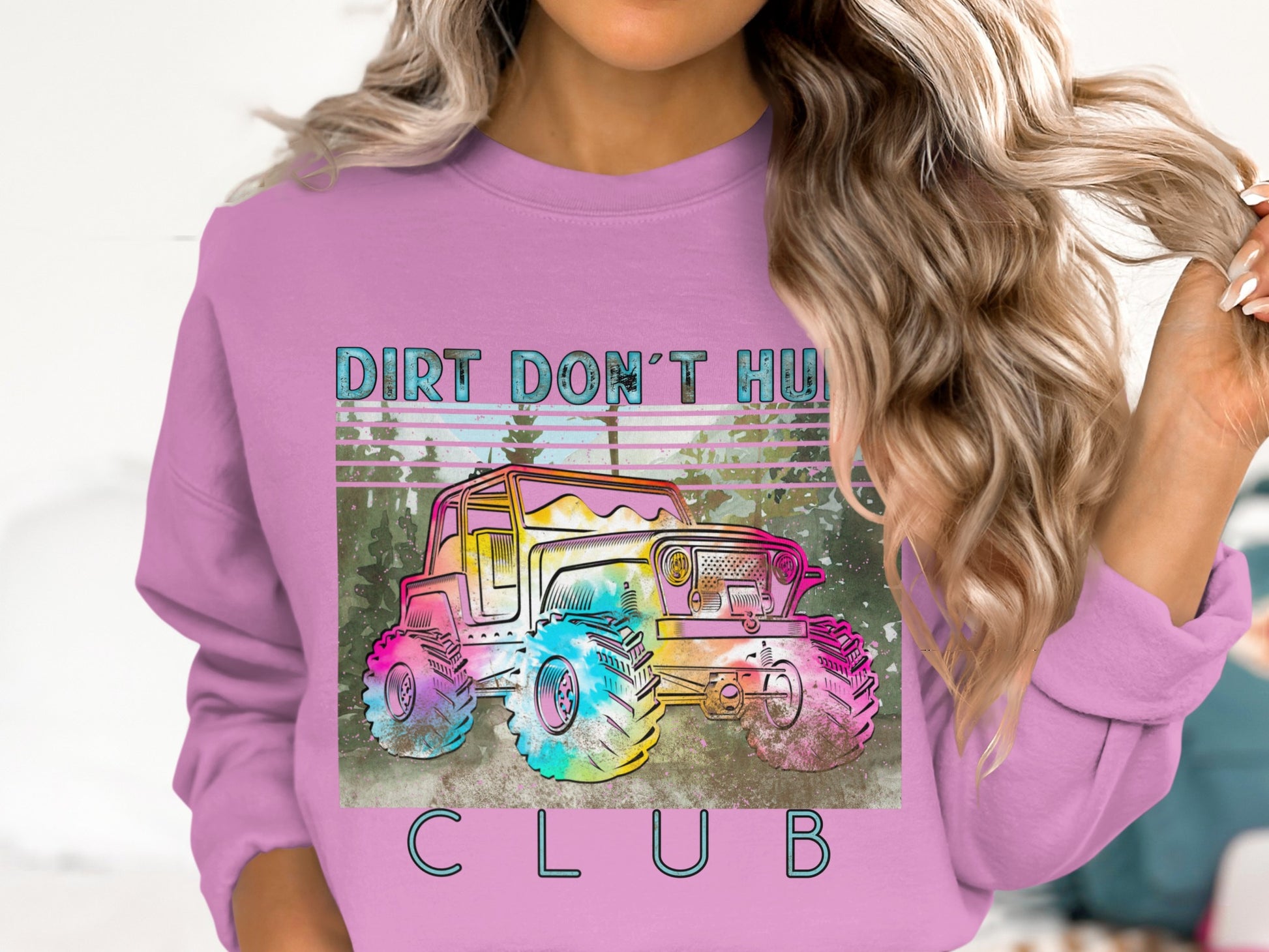 Dirt Don't Hurt Club Graphic Sweatshirt Product