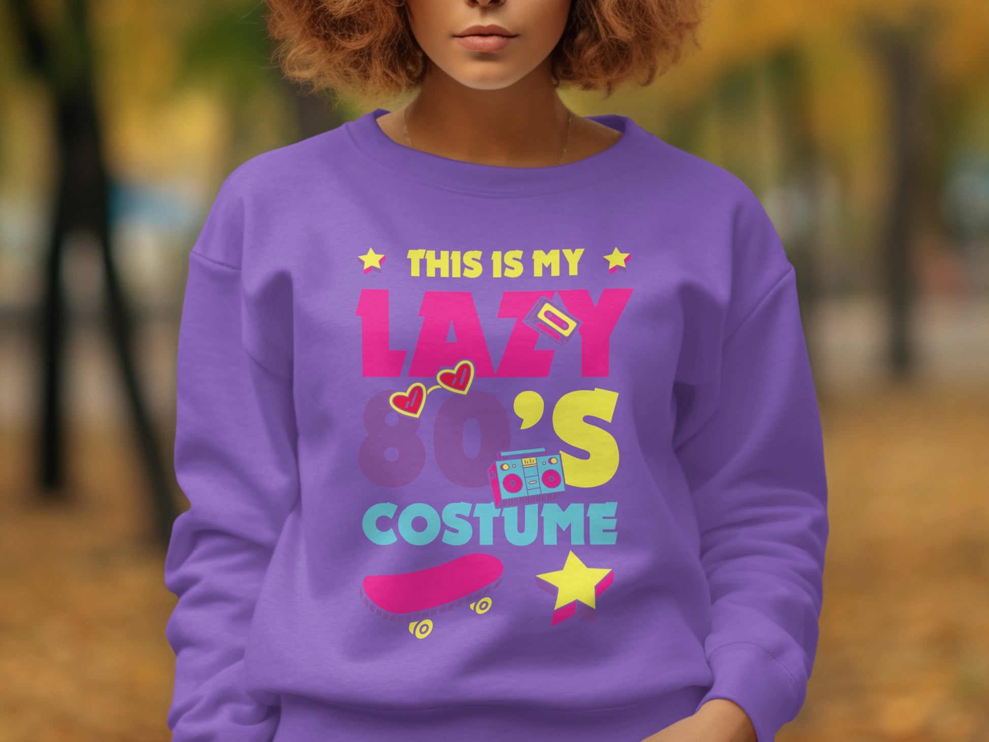 This Is My Lazy 80's Costume Sweatshirt Product