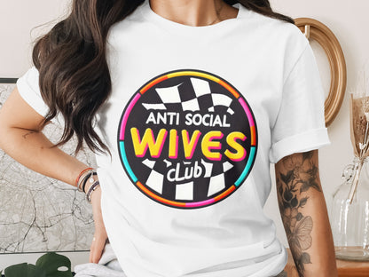 Anti Social Wives Club Graphic Tee for Everyday Style