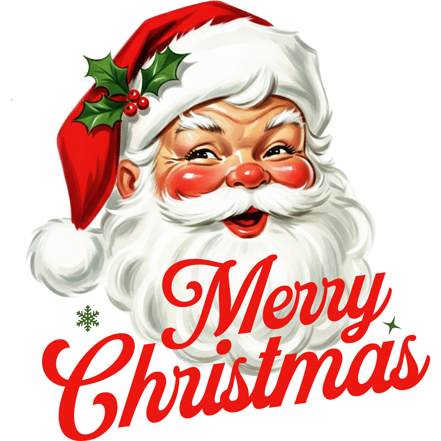 Festive Santa Claus Merry Christmas Decoration