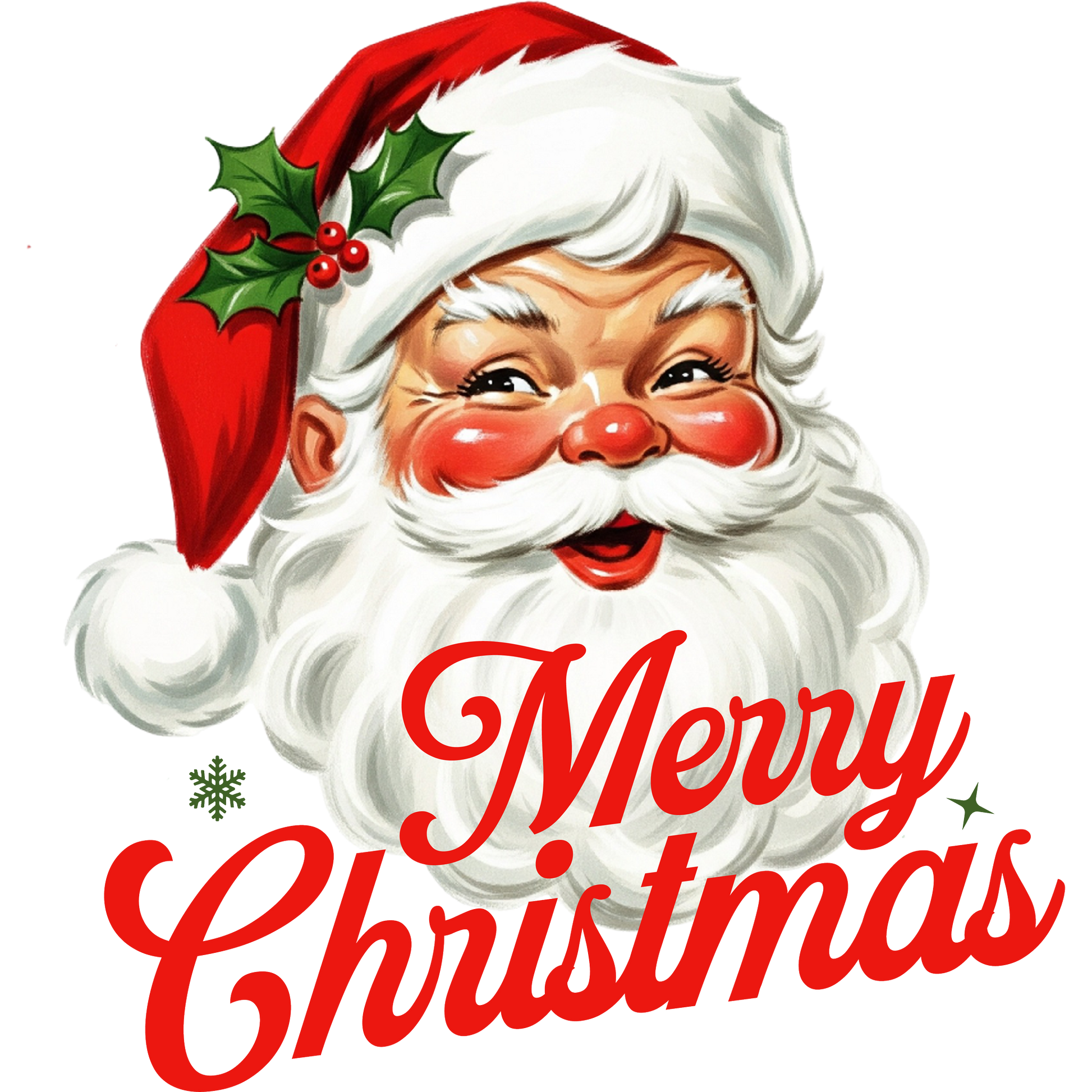 Festive Santa Claus Merry Christmas Decoration