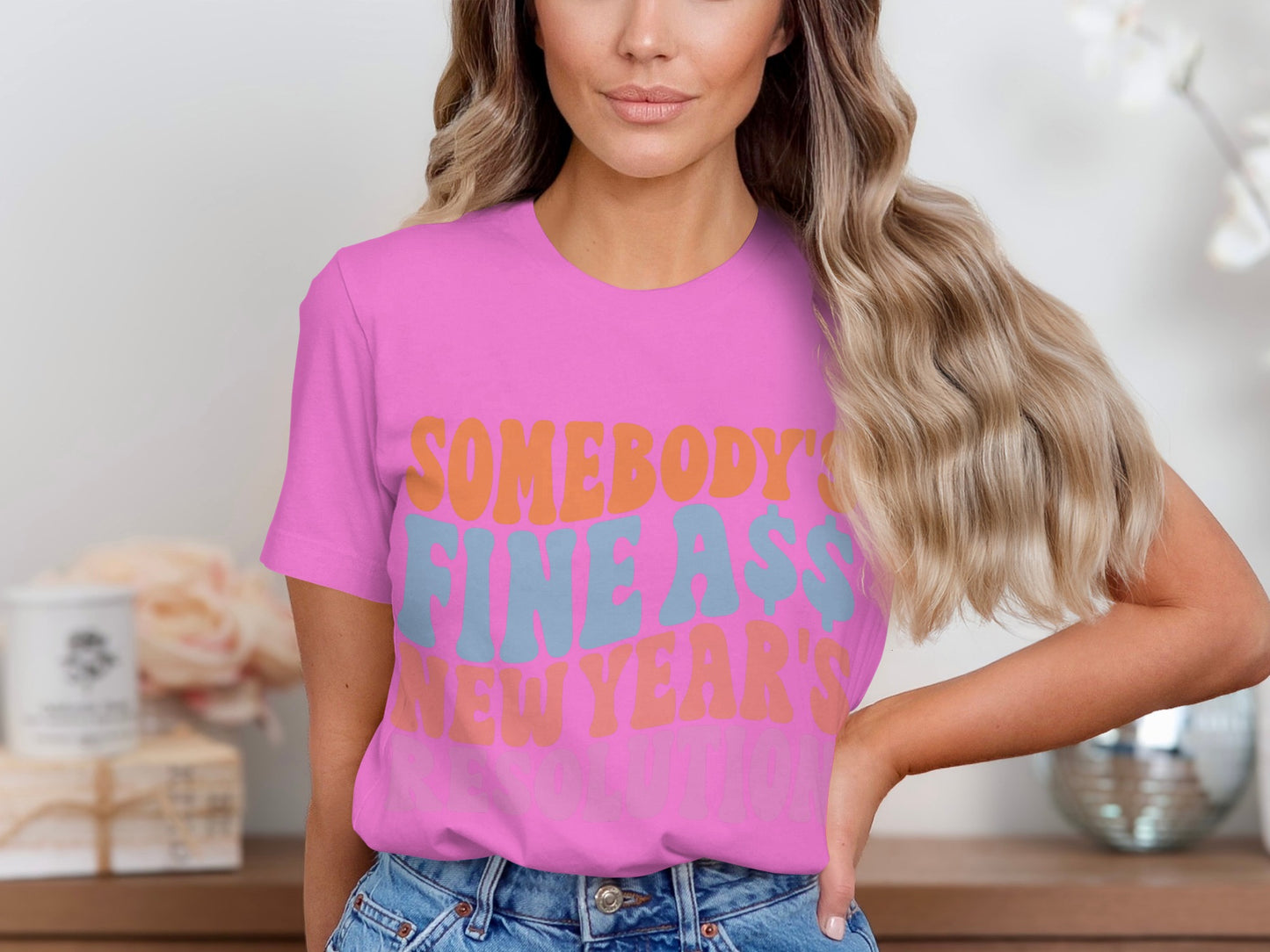 Somebody's Fine Ass New Year's T-shirt