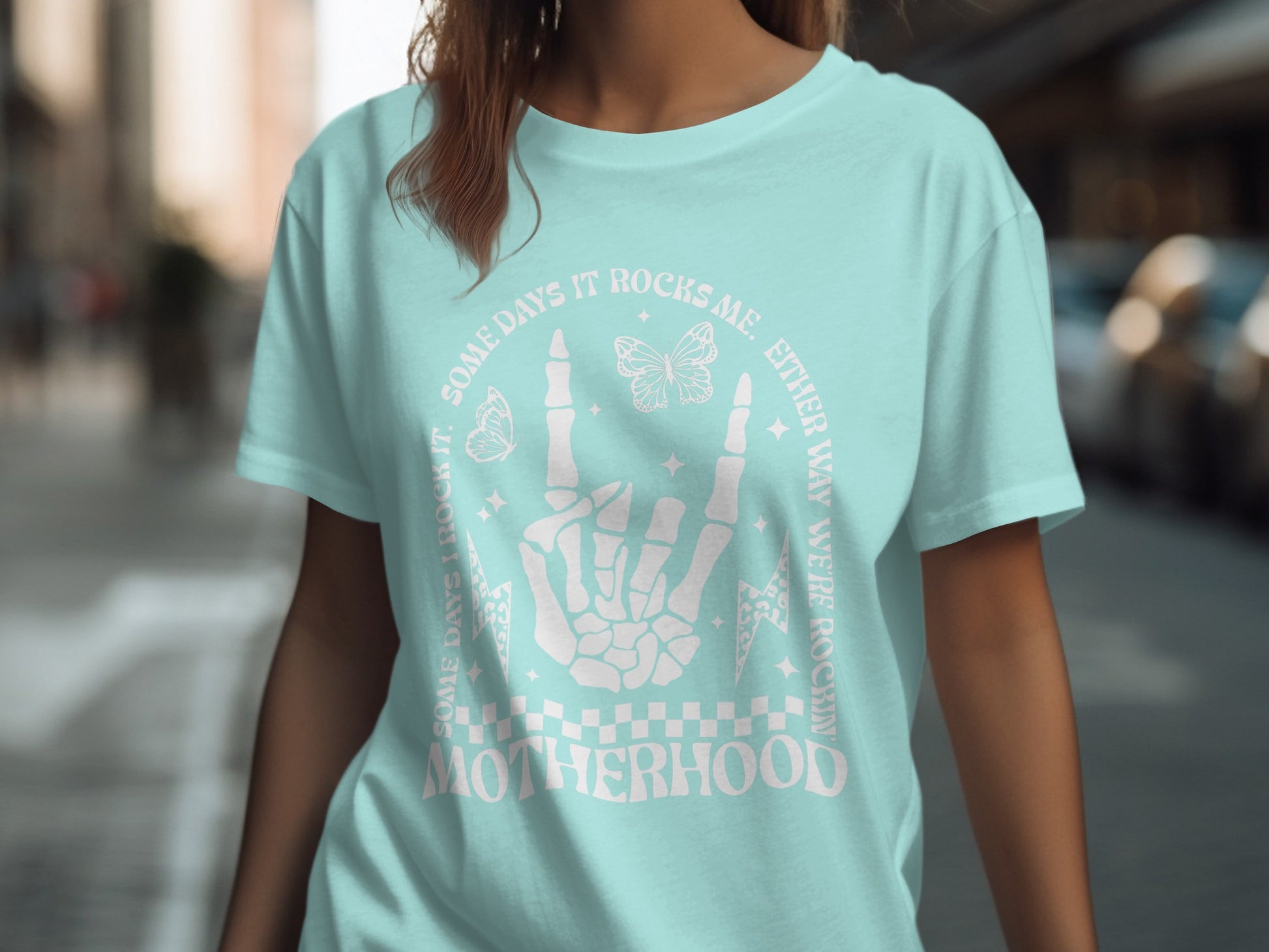 Motherhood Some Days It Rocks Me Either Way Shirt