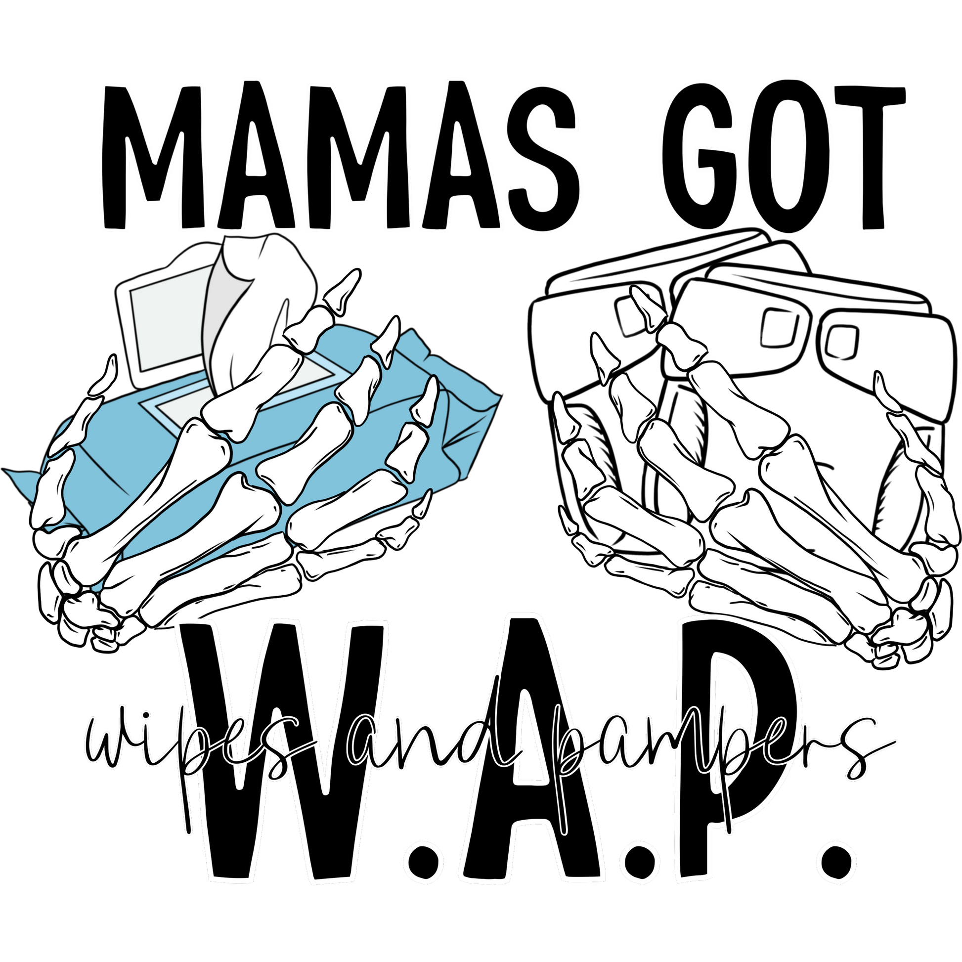 Mamas Got Wipes And Pampers Lingerie Gift For Parents