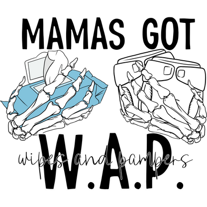 Mamas Got Wipes And Pampers Lingerie Gift For Parents