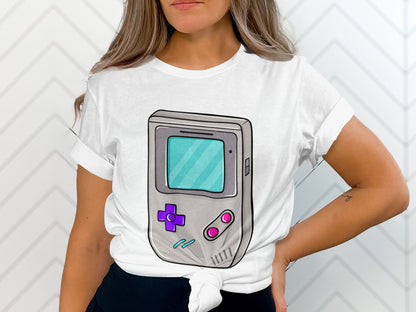Retro Game Console Graphic Tee for Gamers